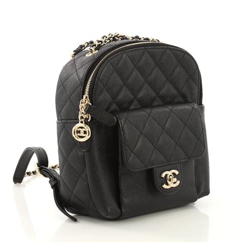 chanel chevron quilted backpack price|real real chanel backpacks.